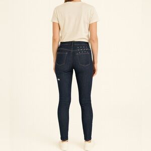 Ksubi Dark Blue Skinny Jeans for Men